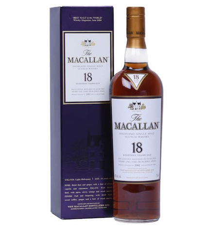 麥卡倫18年雪莉桶  The Macallan 18Years Sherry Oak