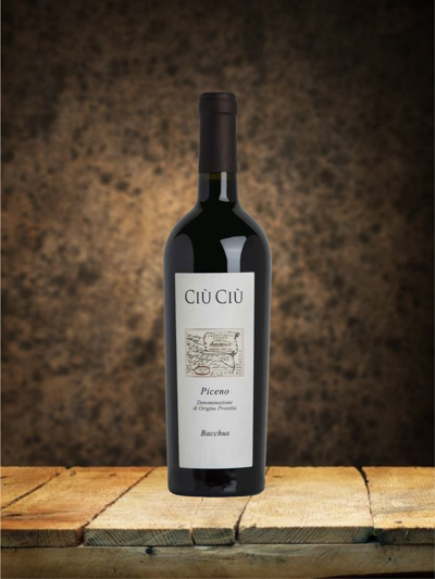 2019 義大利 秋丘酒莊 巴克斯 皮切諾 馬給紅酒 2019 Ciù Ciù Bacchus Rosso Piceno Marche DOP