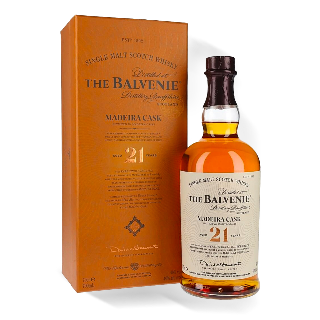 百富21年 馬德拉桶單一純麥威士忌700ml Balvenie 21 Year Old Madeira Cask Finish