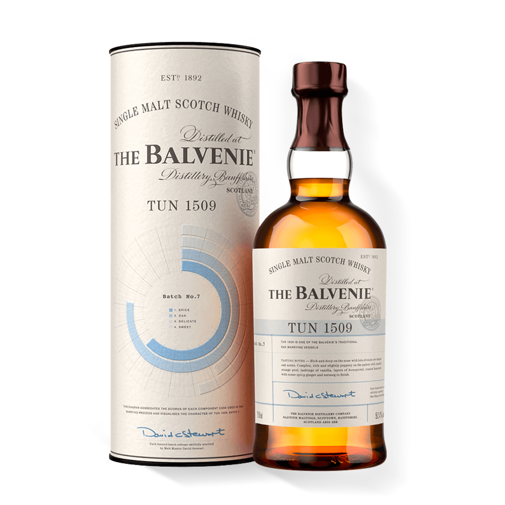 百富Tun1509號桶 第七批次單一純麥威士忌700ml The BALVENIE TUN 1509 BATCH NO.7