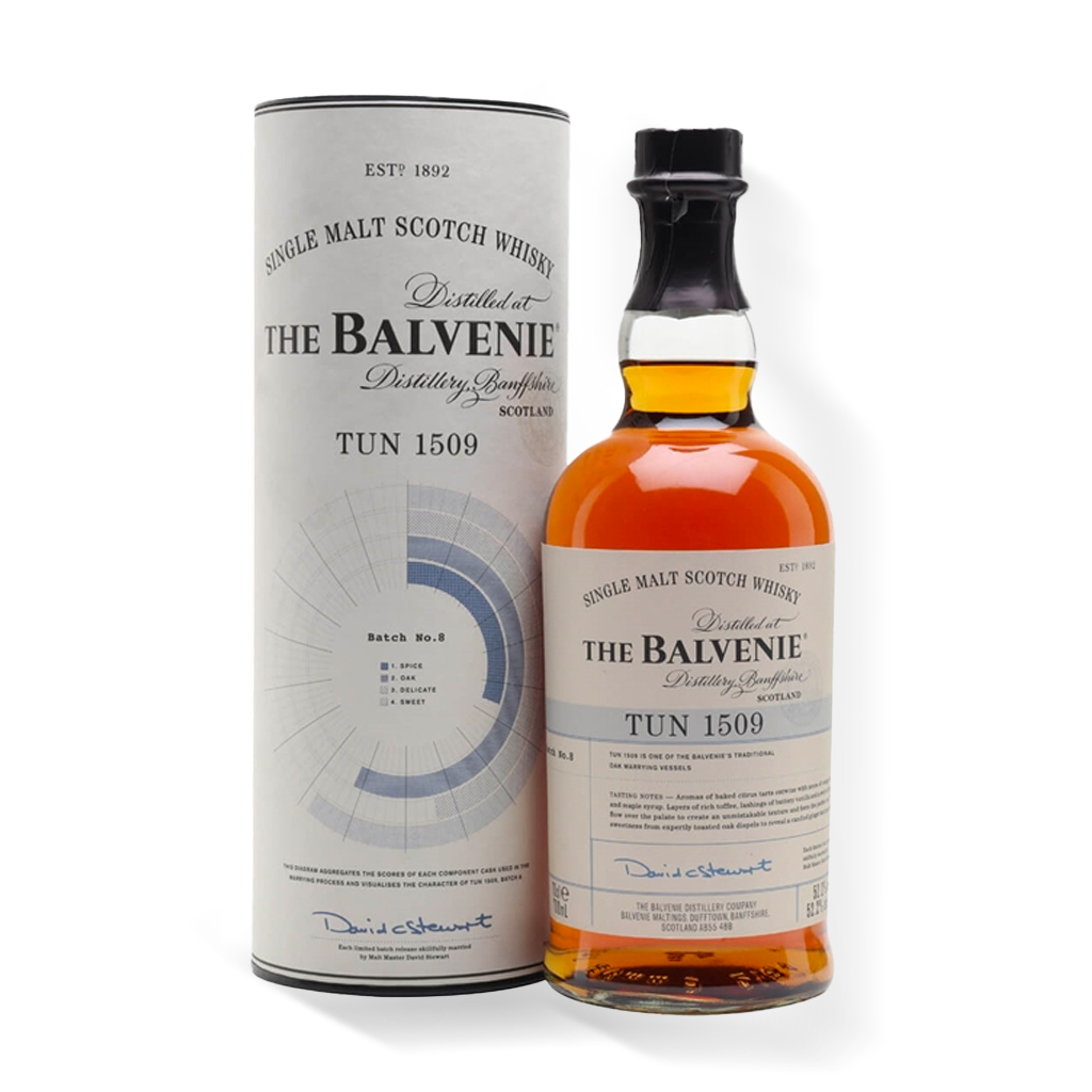 百富Tun1509號桶 第八批次單一純麥威士忌700ml The BALVENIE TUN 1509 BATCH NO.