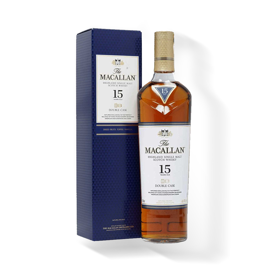 The Macallan 15 Year Old Double Cask 麥卡倫15年 雪莉雙桶單一純麥威士忌700ml