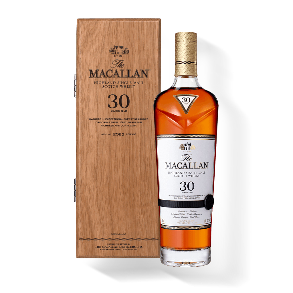 Macallan 30 Year Old Sherry Oak 麥卡倫30年 2018雪莉桶木盒版 700ml