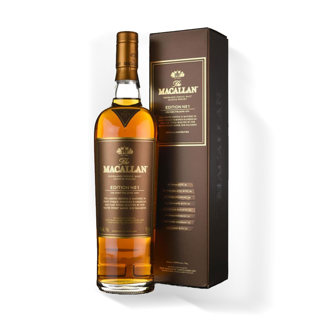 Macallan Edition No.1 麥卡倫Edition-No.1單一純麥威士忌700ml