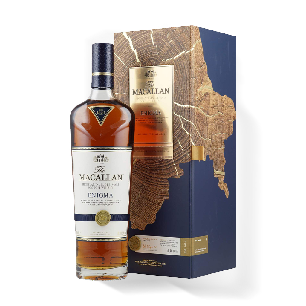 Macallan Enigma Single Malt Whisky 麥卡倫湛藍Enigma單一純麥威士忌700ml