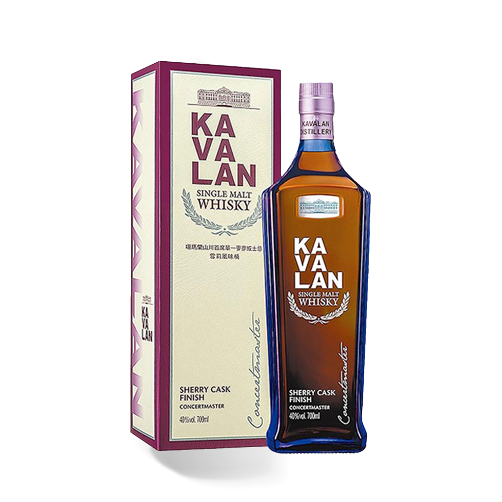 Kavalan Concertmaster Sherry Cask Finish Single Malt Whisky 噶瑪蘭山川首席 雪莉風味桶 單一麥芽威士忌 700ml