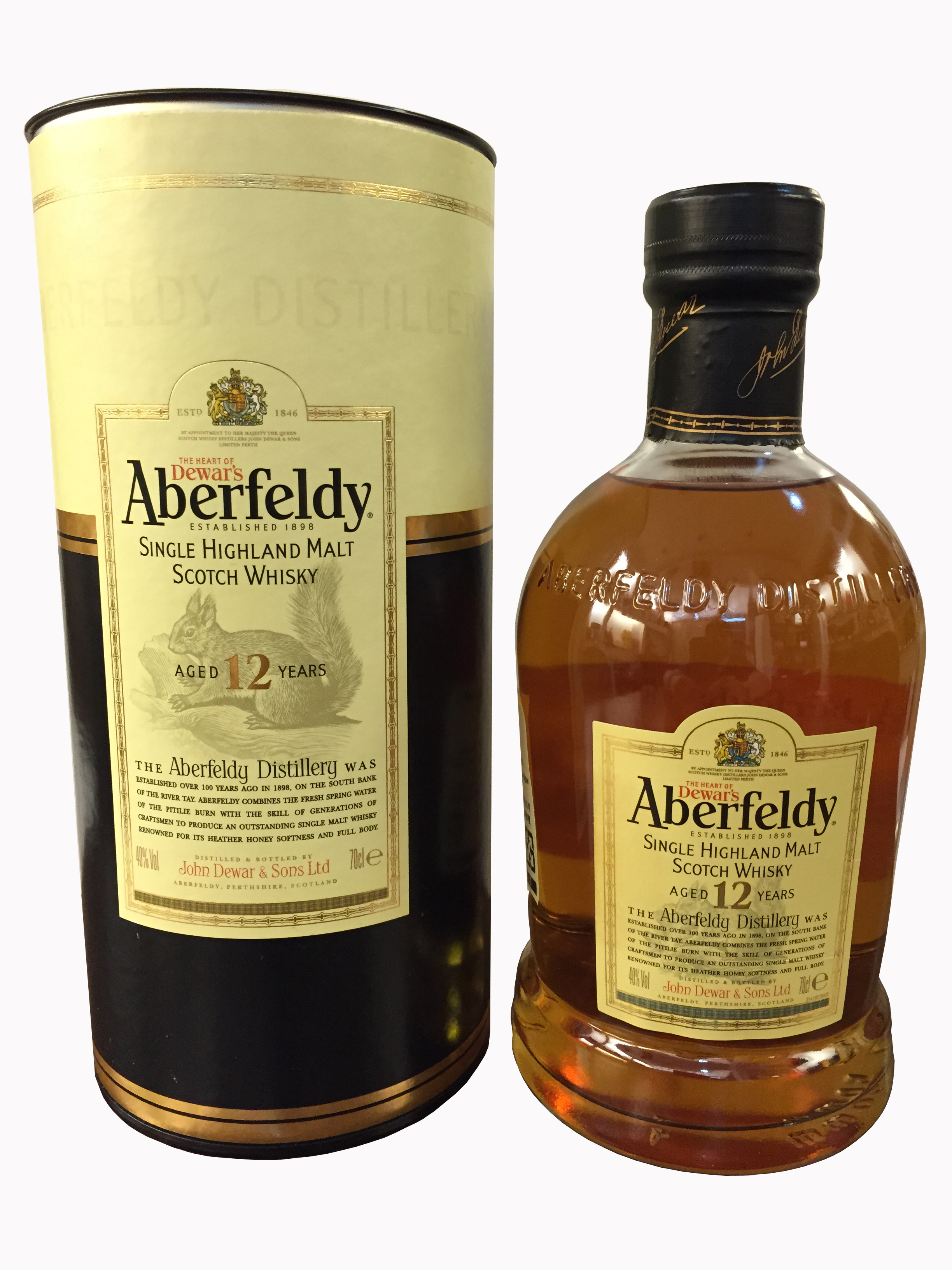 艾柏迪Aberfeldy12年單一純麥威士忌