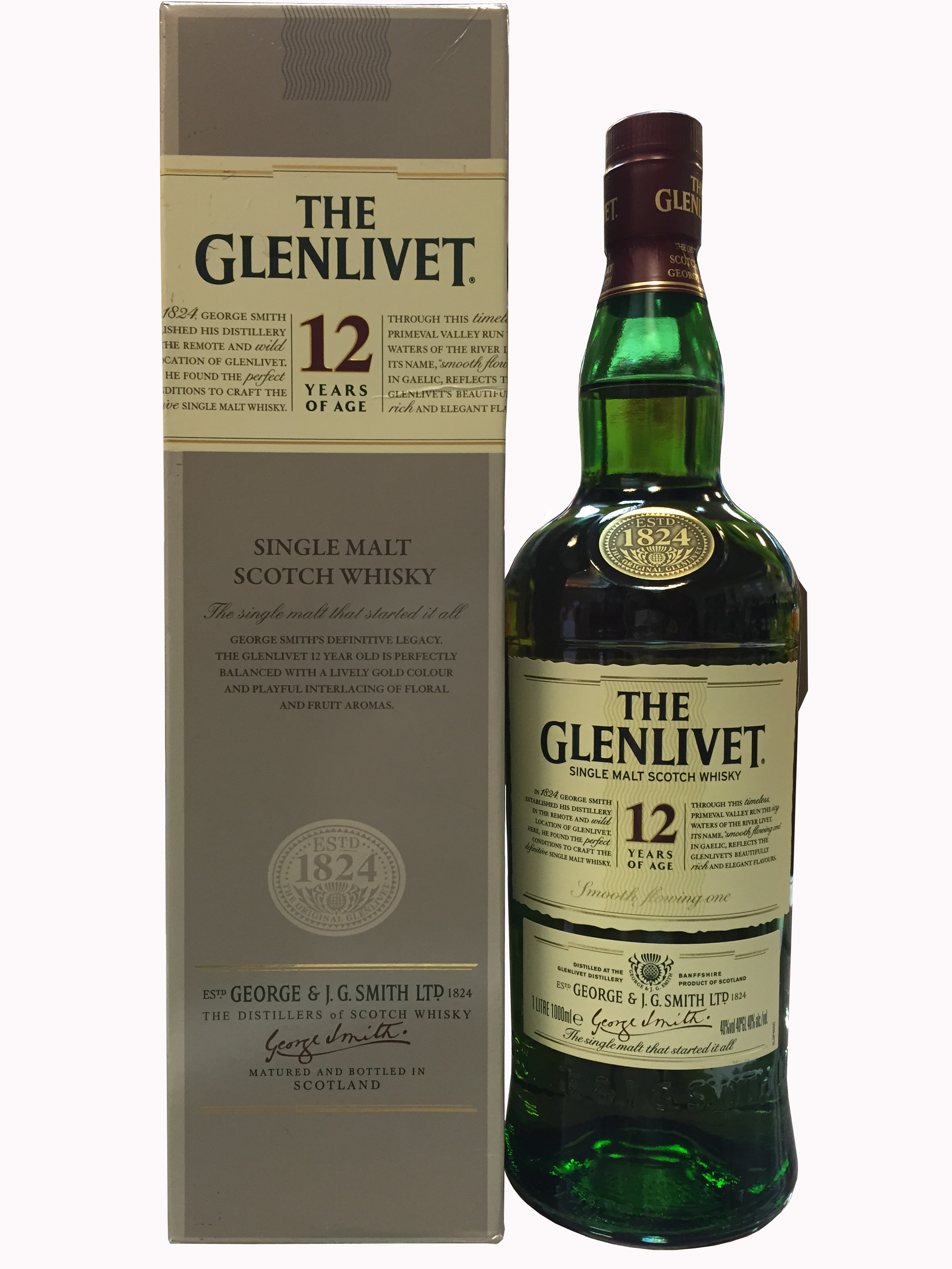 格蘭利威12年單一麥芽蘇格蘭威士忌 Glenlivet 12Y Rum & Bourbon