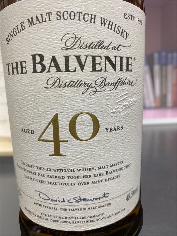 百富40年 Balvenie 40Years Old