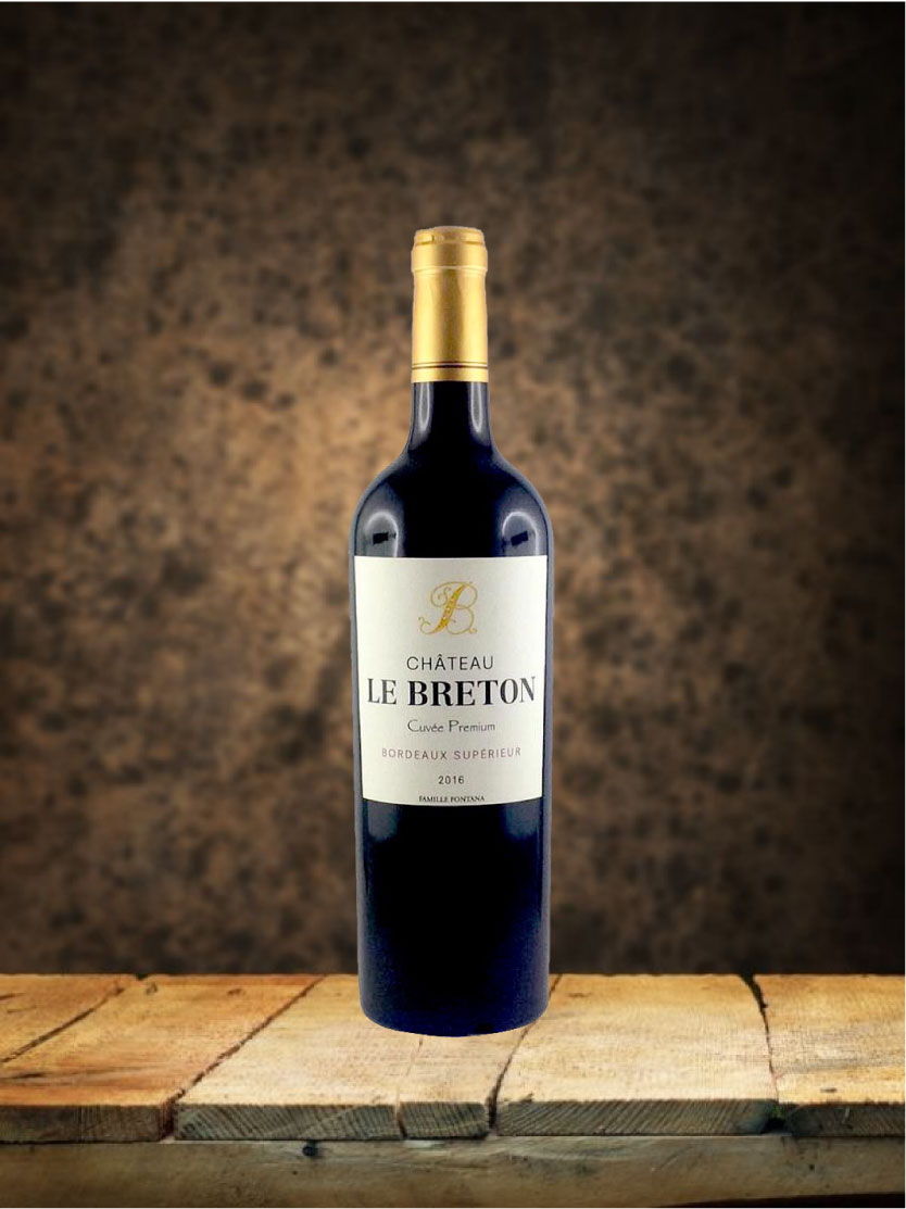 2019 布列塔城堡紅葡萄酒 2019 Château le Breton Cuvée Premium Bordeaux Supérieur