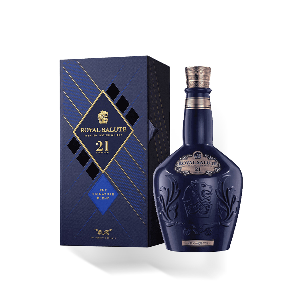 皇家禮炮21年調和式蘇格蘭威士忌藍瓶