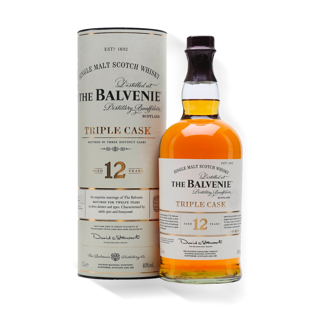 百富12年三桶單一純麥威士忌 Balvenie 12 Year Old Triple Cask