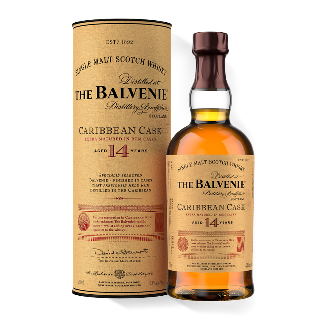 百富14年加勒比海蘭姆酒桶單一麥芽蘇格蘭威士忌 The Balvenie Caribbean Cask 14 Year Old Single Malt Scotch Whisky