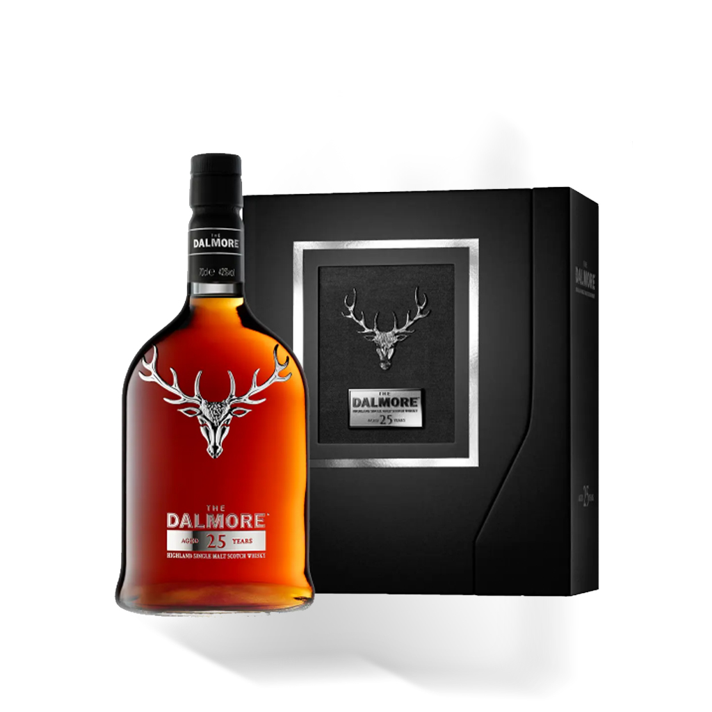 Dalmore 25 Year Old Highland Single Malt Scotch Whisky 大摩25年 單一麥芽蘇格蘭威士忌 700ML