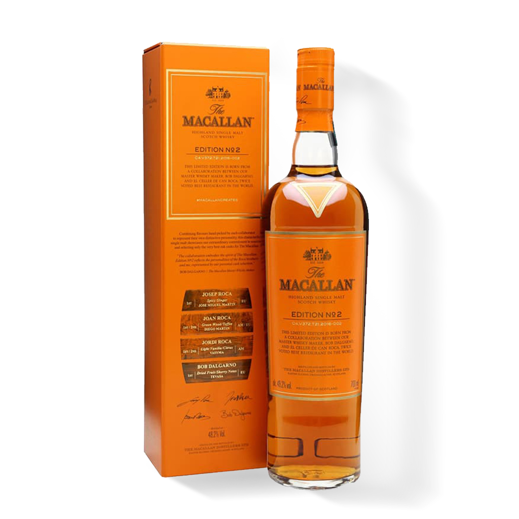 Macallan Edition No.2 麥卡倫Edition-No.2單一純麥威士忌700ml
